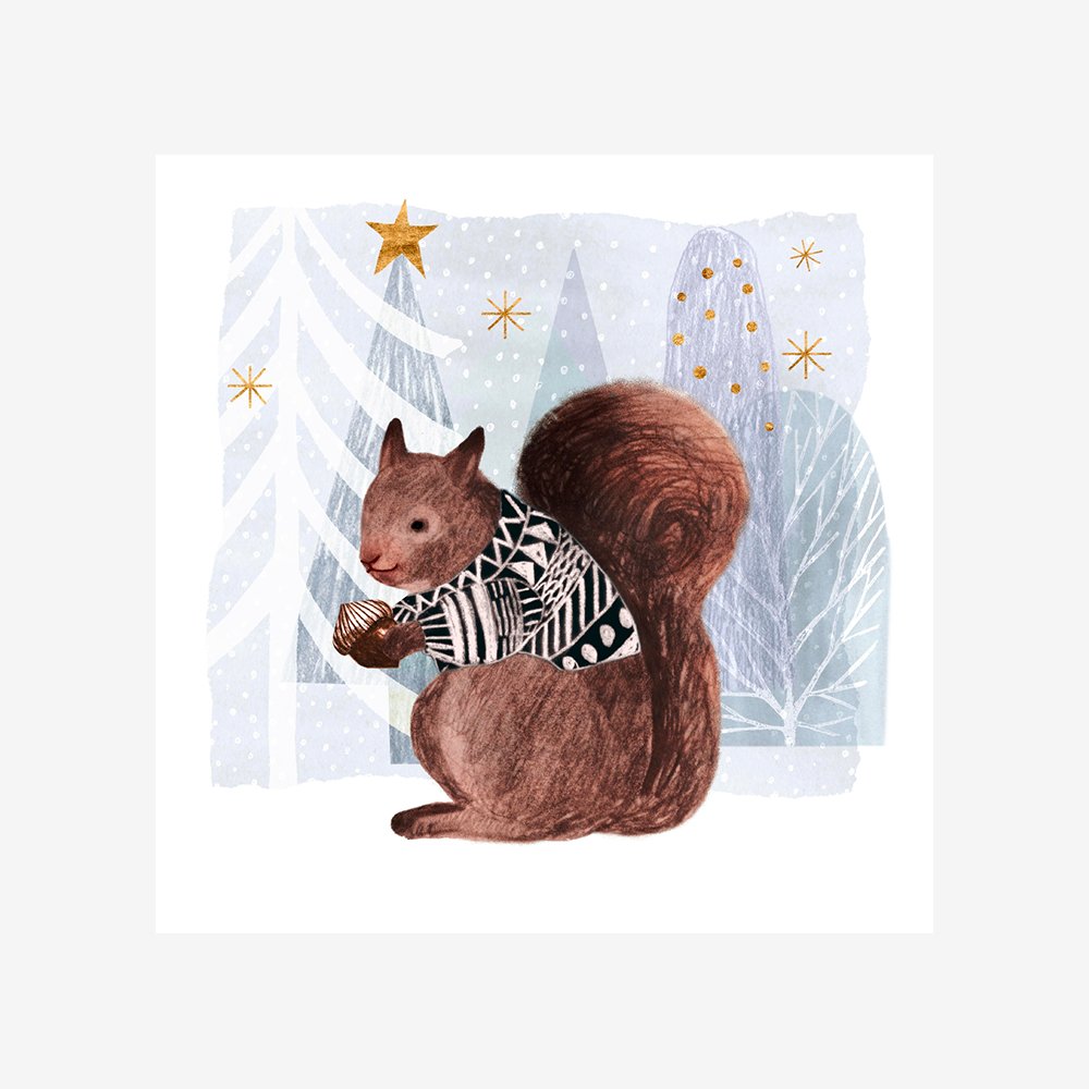 Cozy Woodland Animal II