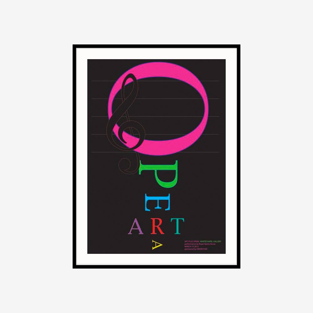 [액자포함] Art Plus Opera Poster(2012)