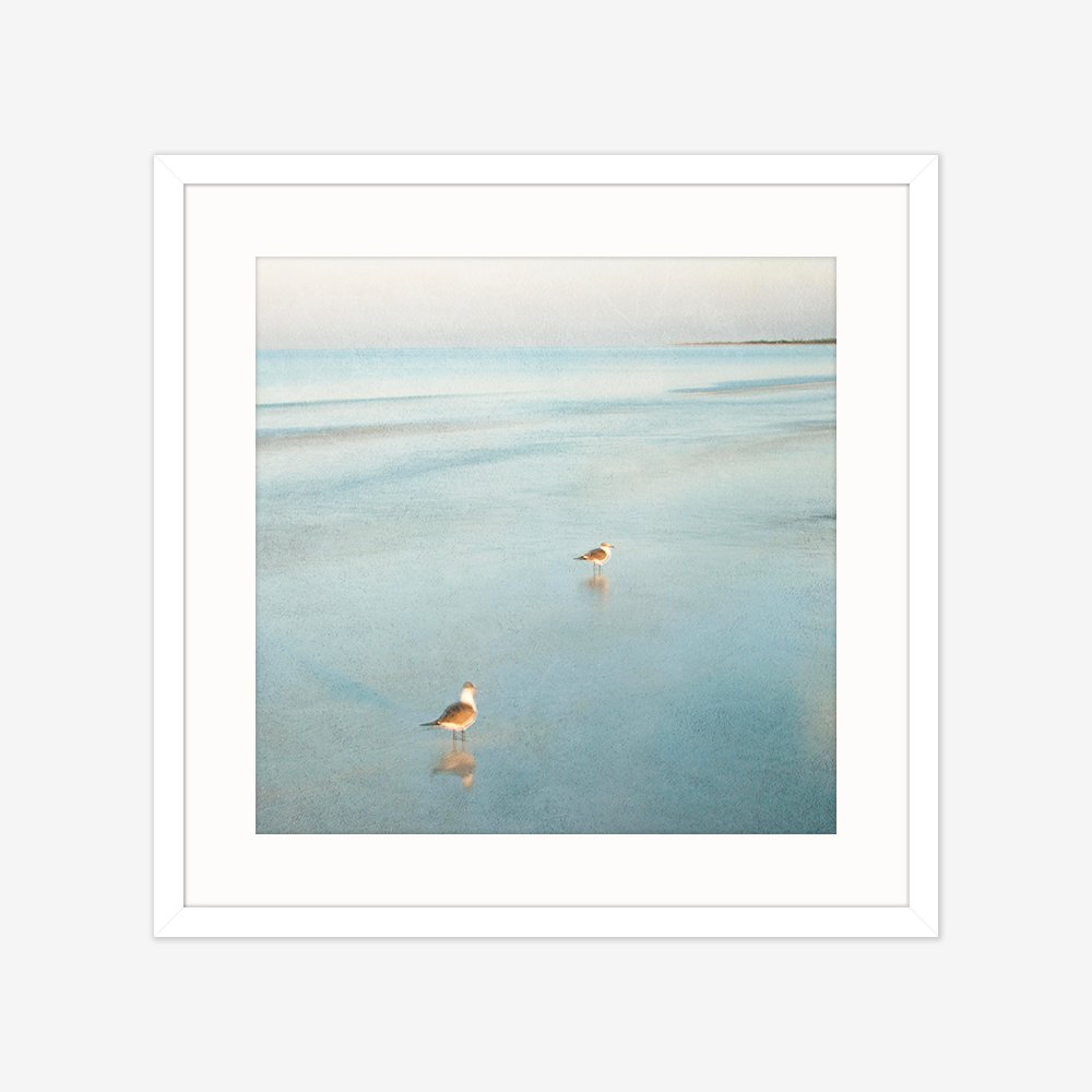 [액자포함] Two Birds on Beach