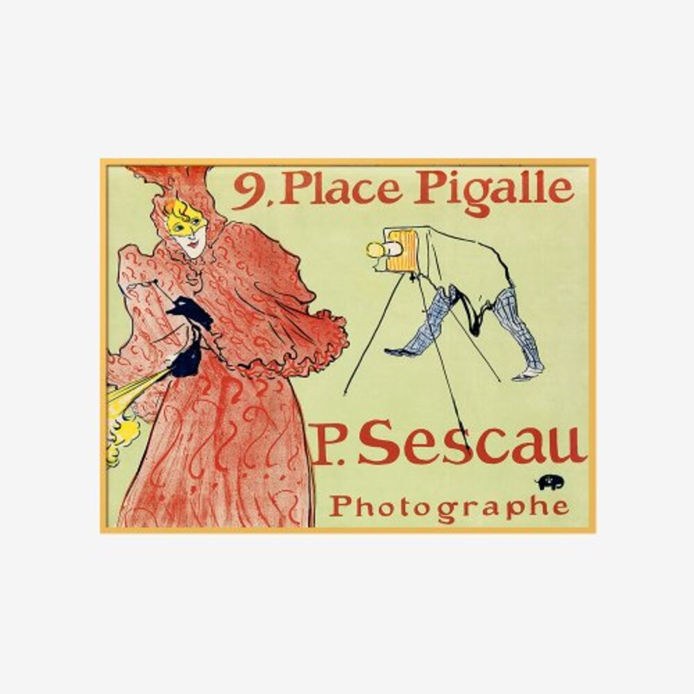 [액자포함] The Photographer Sescau (Le Photographe Sescau), 1894