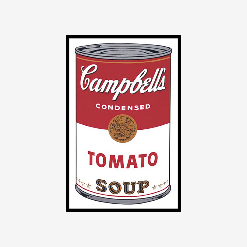 [액자포함] Campbell&#039;s Soup I(Tomato), 1968