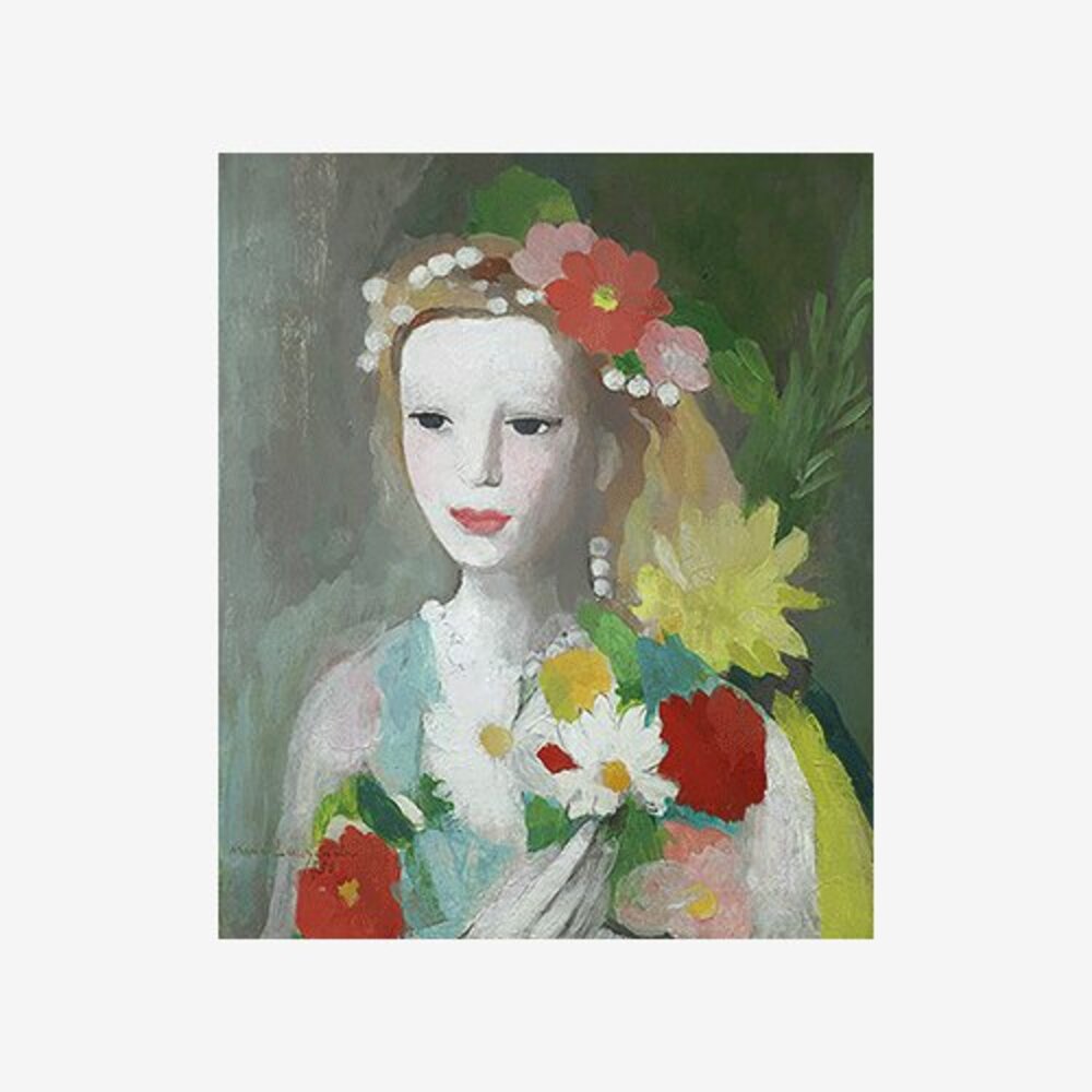 Young Girl with a Garland of Flowers