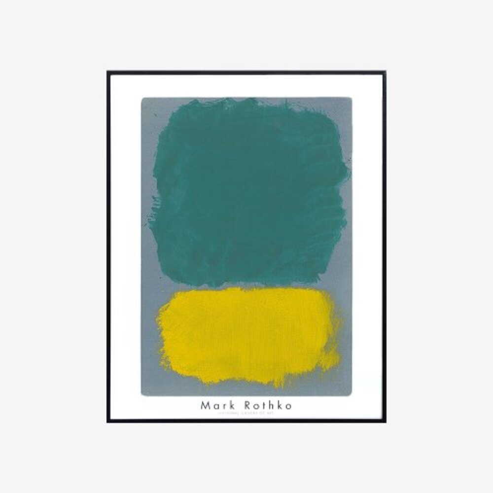 [액자포함] Untitled, 1968 (GreenYellowBluegray)