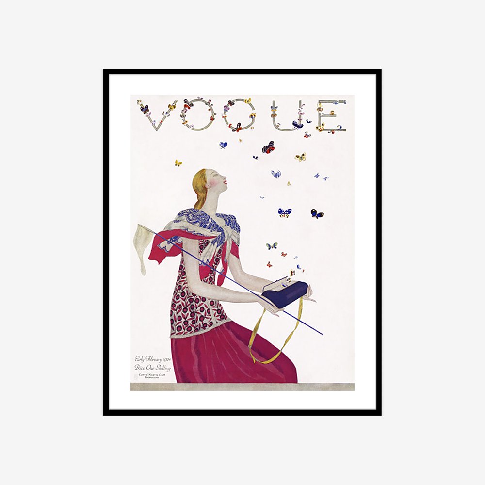 [액자포함] Vogue Early February 1924