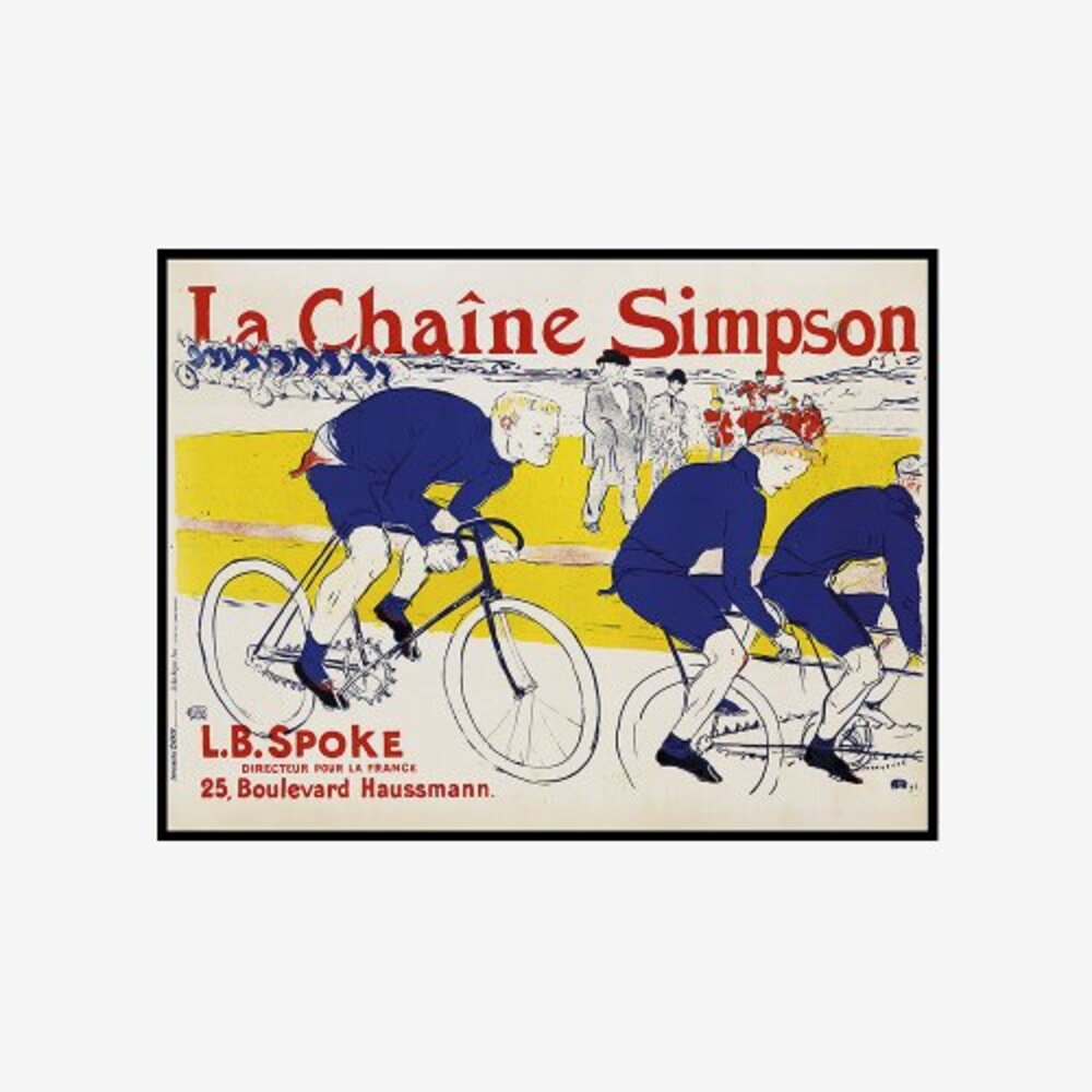 [액자포함] La Chaine Simpson, 1896