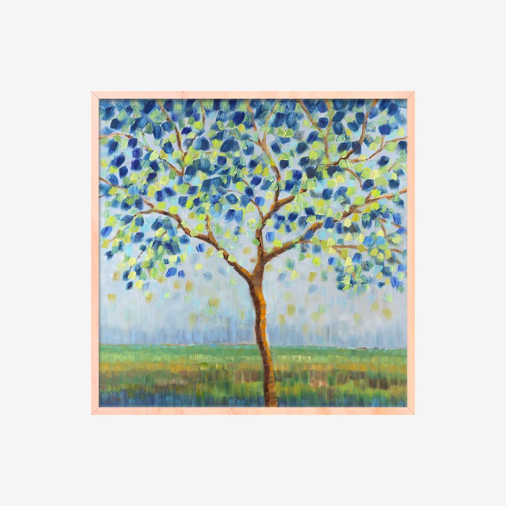 [액자포함] TREE IN BLUE