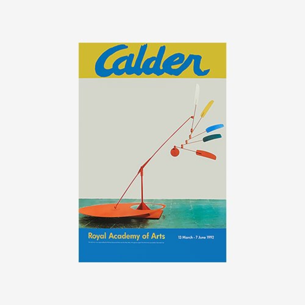 Calder Exhibition Poster, 1992