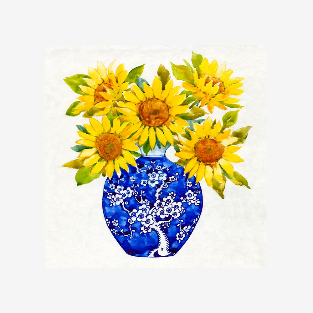 Sun Flower Still Life I