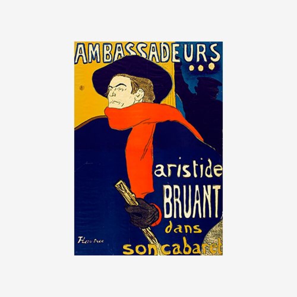 Ambassadeurs (Aristide Bruant dans son cabaret), 1892