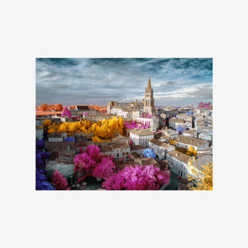 Surreal Vision of Saint-Emilion - Infrared Photography