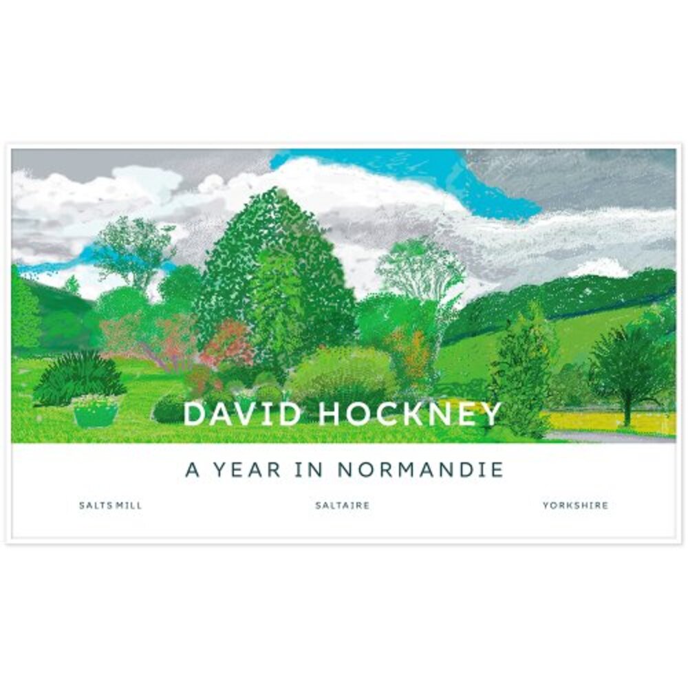 [FRAME] A Year in Normandie Poster by David Hockney (Trees)