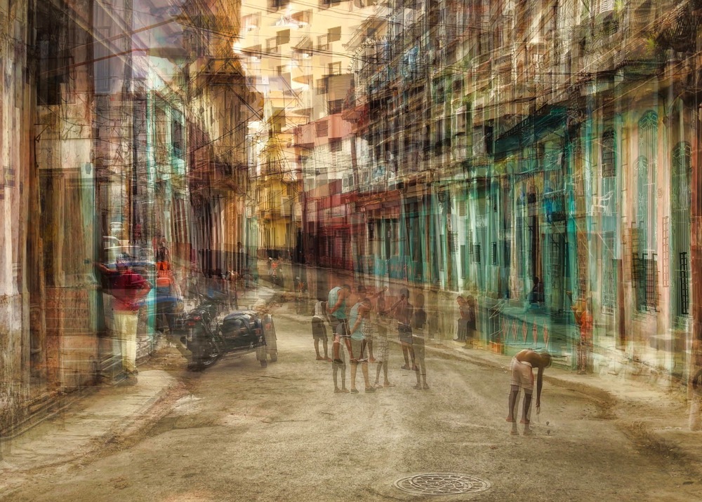 Daily Scene In Centro Habana