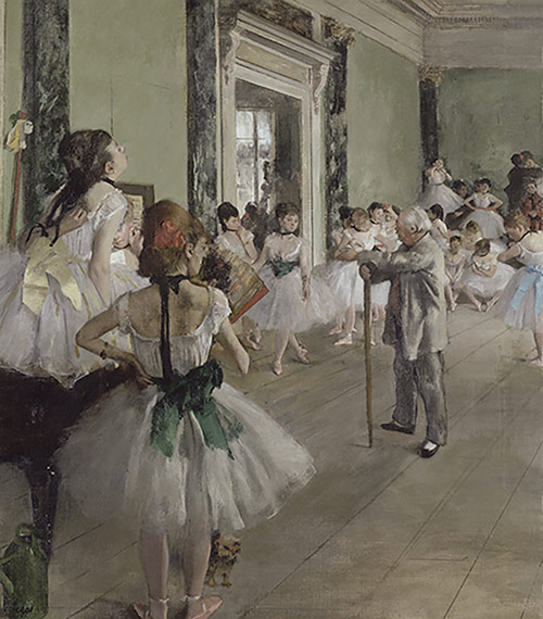 The Ballet Class, 1873-76