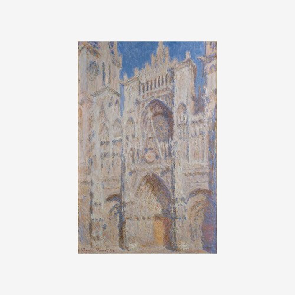 Rouen Cathedral_The Portal (Sunlight), 1894