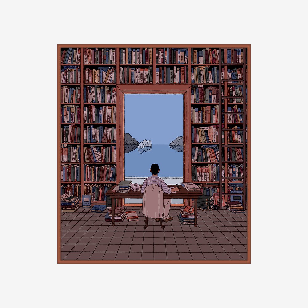 [FRAME] A Library by the Tyrrhenian Sea