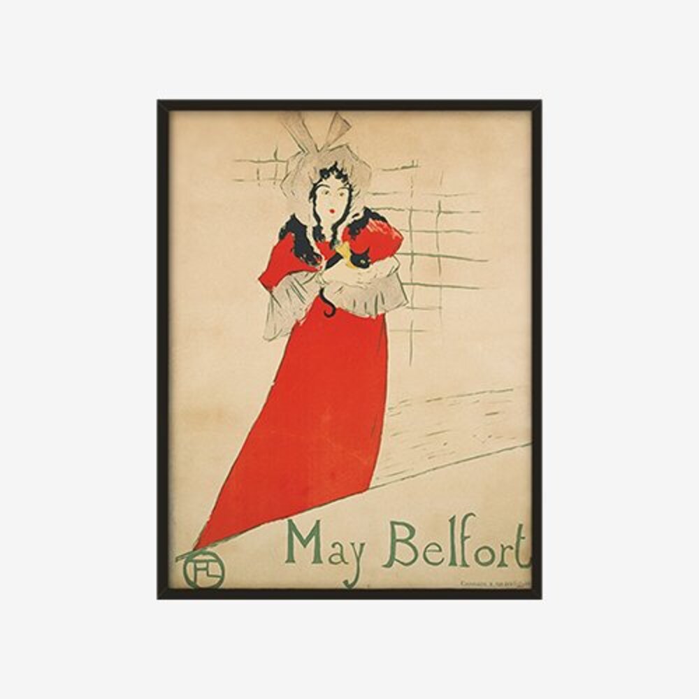 [FRAME] May Belfort, 1895