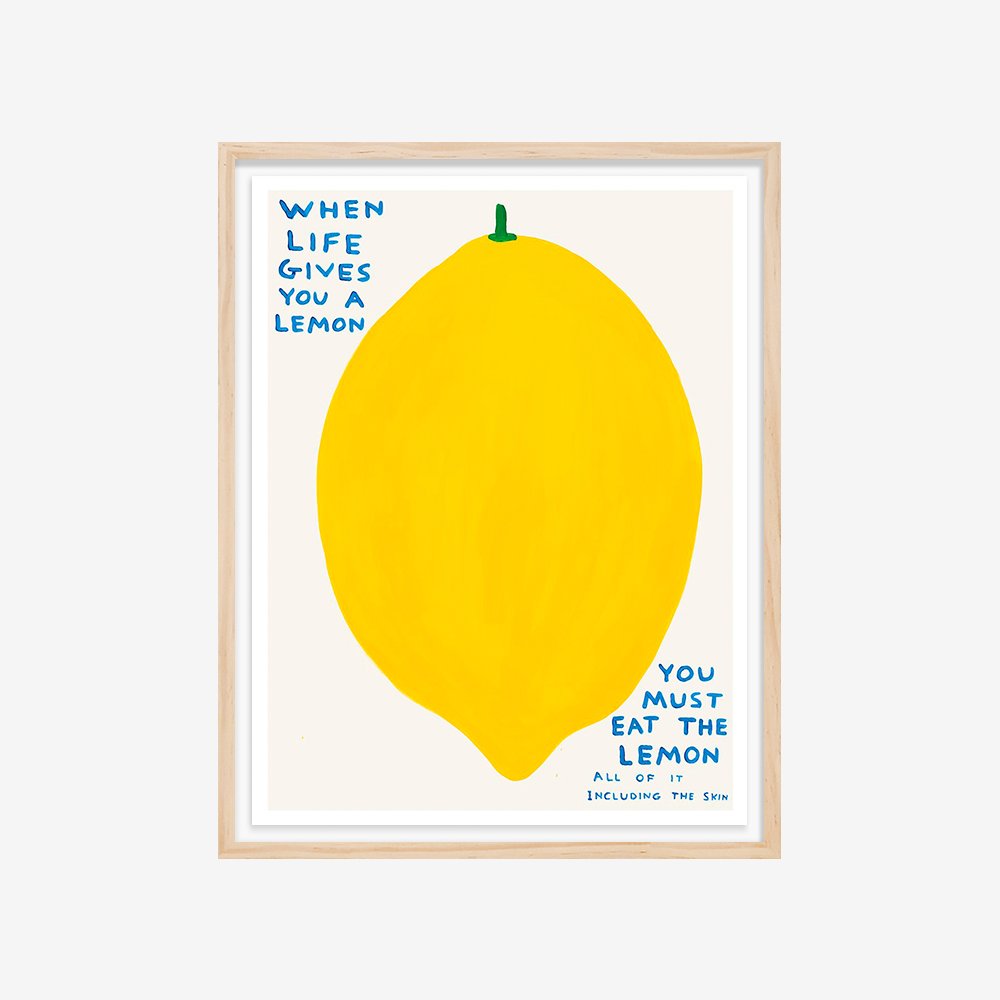 [FRAME] When life gives you a lemon