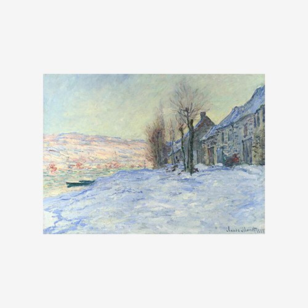 Lavacourt under Snow, 1881