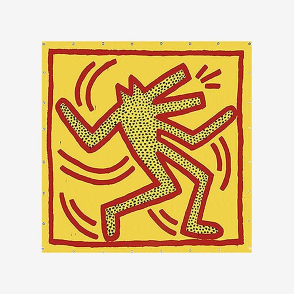 Untitled 1982(red dog on yellow)
