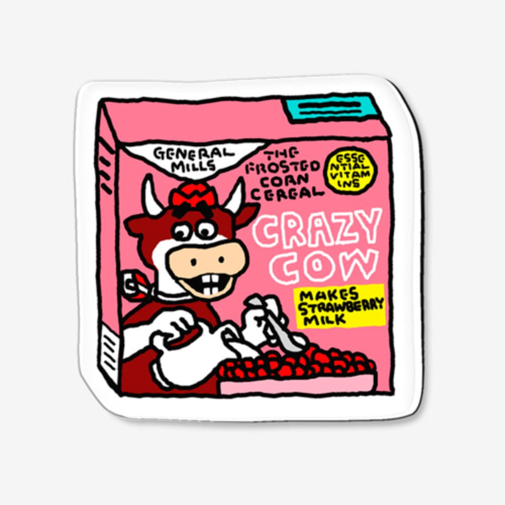 [MAGNET] Crazy Cow Cereal