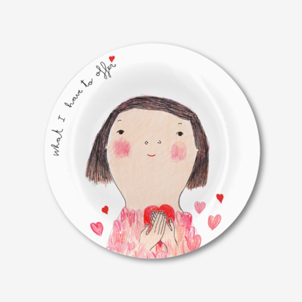 [DESSERT PLATE] Love