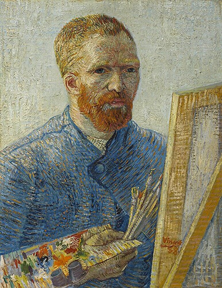 Self Portrait as a Painter, 1887-88