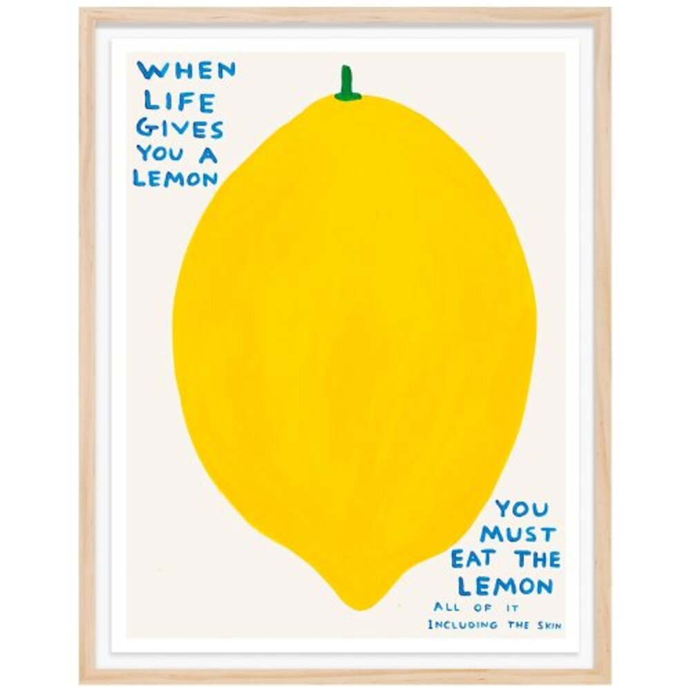 [액자포함] When life gives you a lemon