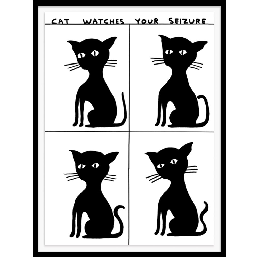 [액자포함] Cat watches your seizure