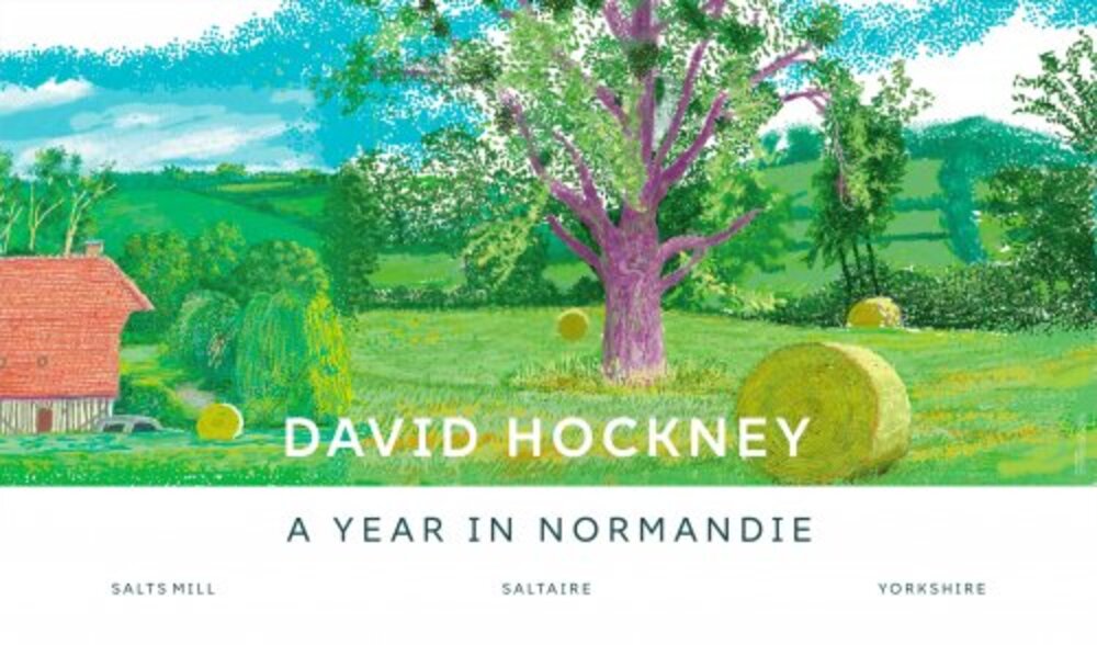 A Year in Normandie Poster by David Hockney (Purple Tree)