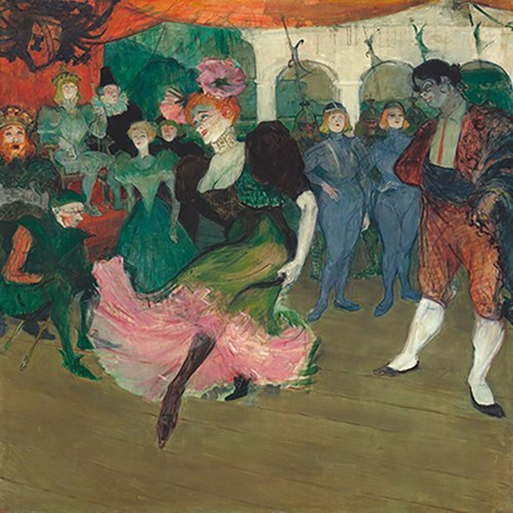Marcelle Lender Dancing the Bolero in Chilperic between, 1895