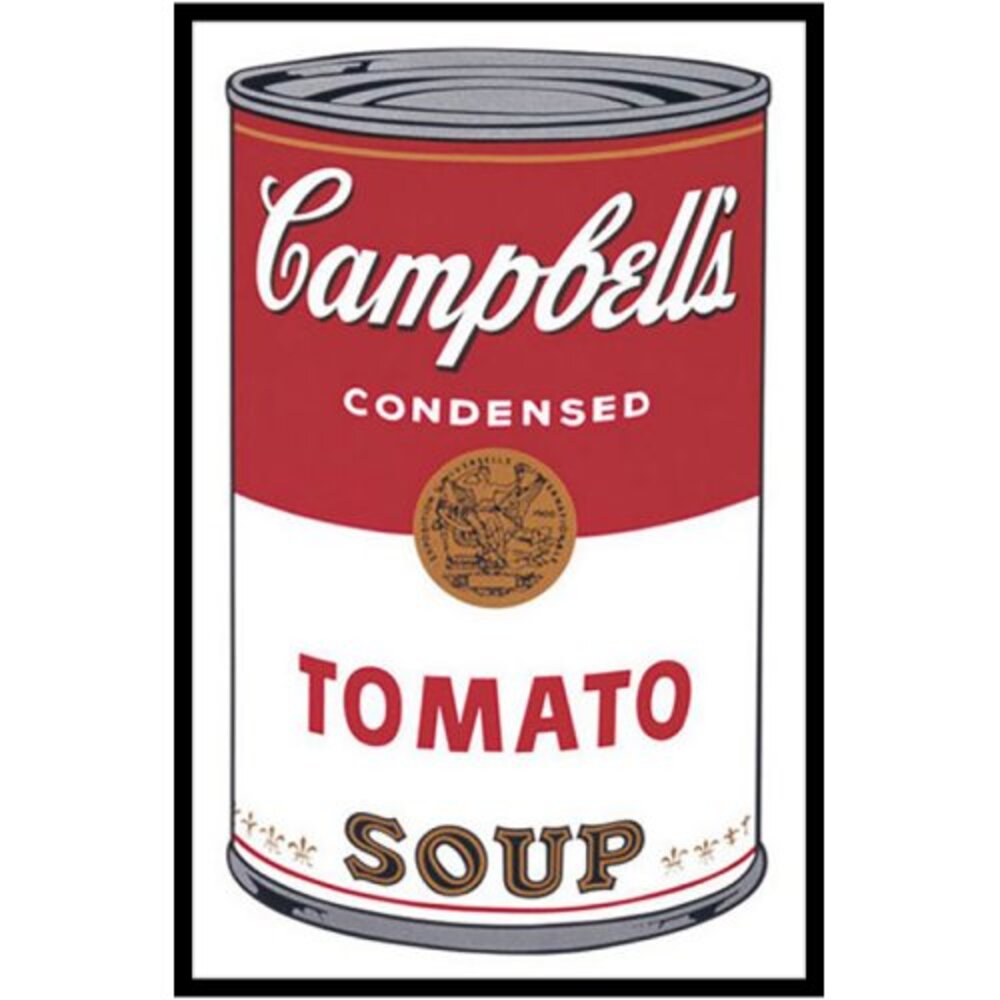 [액자포함] Campbell&#039;s Soup I(Tomato), 1968