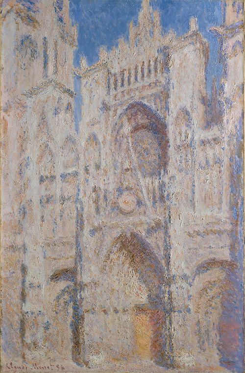 Rouen Cathedral_The Portal (Sunlight), 1894