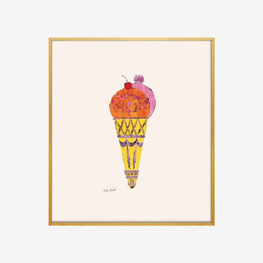 [액자포함] Ice Cream Dessert, c. 1959 (red and pink)