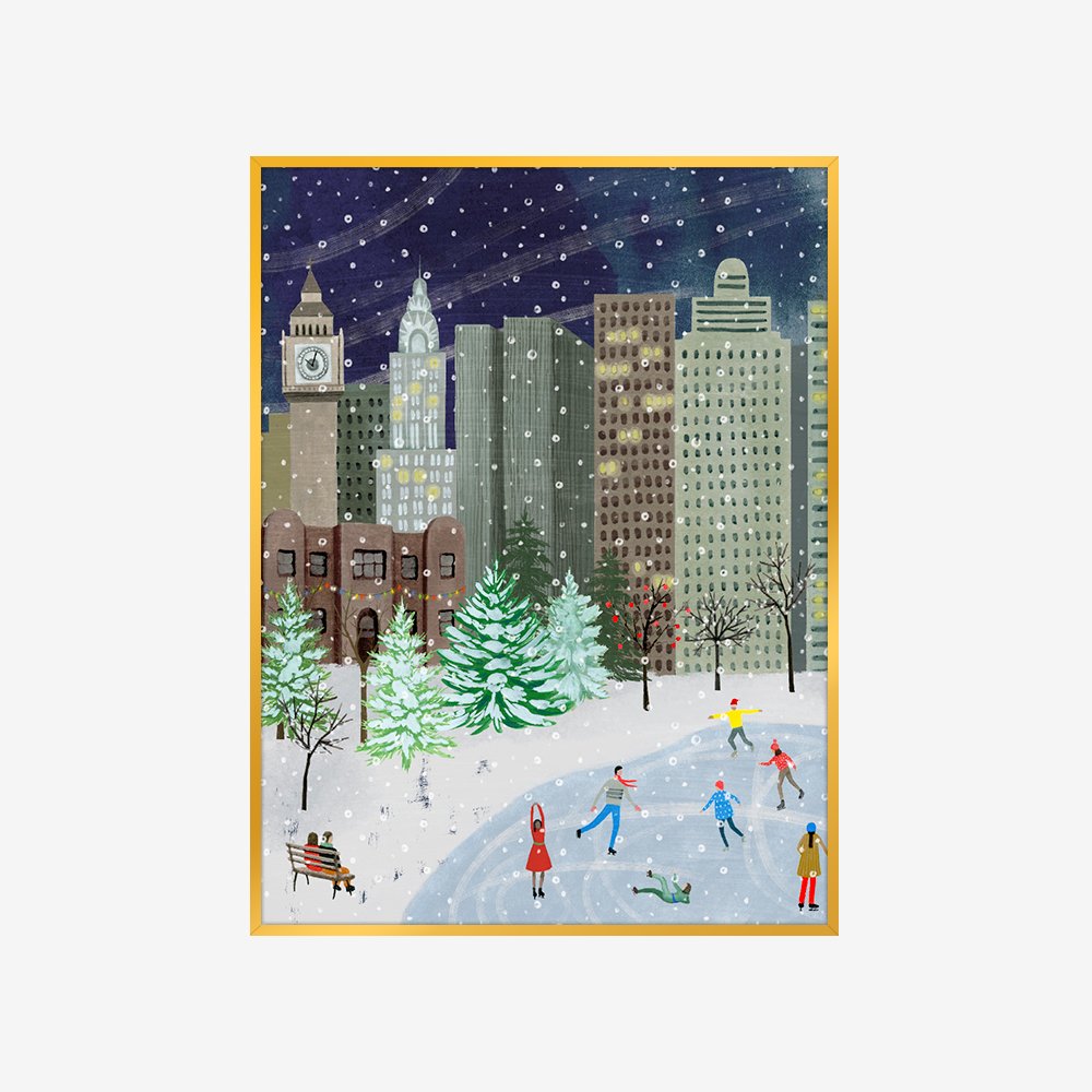 [액자포함] Christmas in the City I