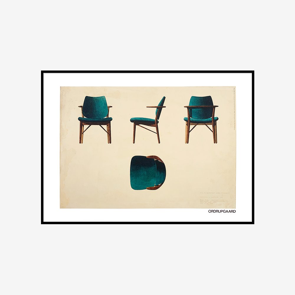 [액자포함] Chair for restaurant at Hotel