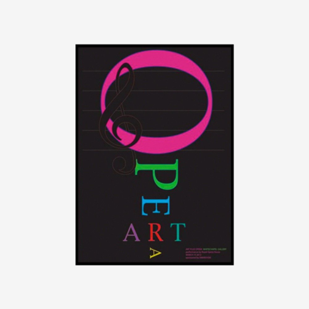 [리퍼브마켓][액자포함] Art Plus Opera Poster(2012)