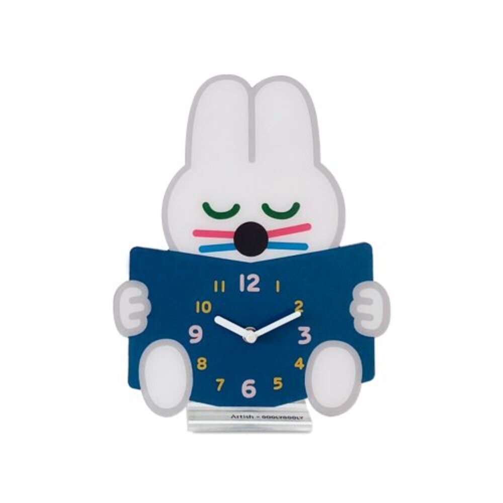 [CLOCK] TONYBUNNY BOOKCLUB (BLUE)