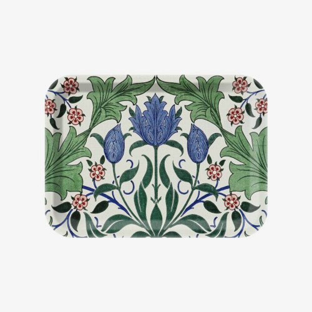 [TRAY] Floral Wallpaper Design with Tulips