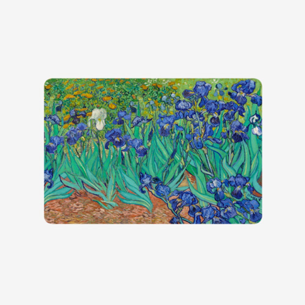 [TABLE MAT] Irises(purple)