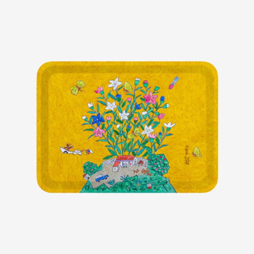[TRAY] Golden Mean of Jeju Living(Yellow)