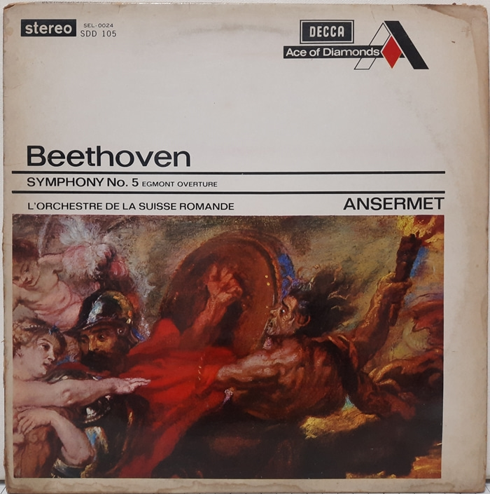 Beethoven / Symphony No.5, Egmont Overture Ernest Ansermet