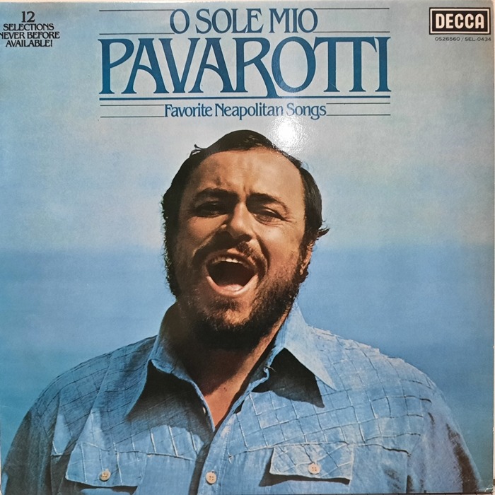 Pavarotti / O Sole Mio Favorite Neapolitan Songs(오 나의 태양)