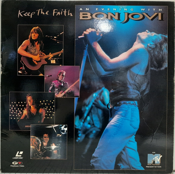 BON JOVI / KEEP THE FAITH AN EVENING WITH BON JOVI(수입)