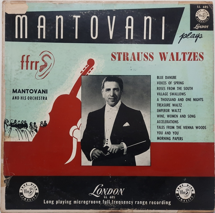 MANTOVANI / STRAUSS WALTZES(수입)