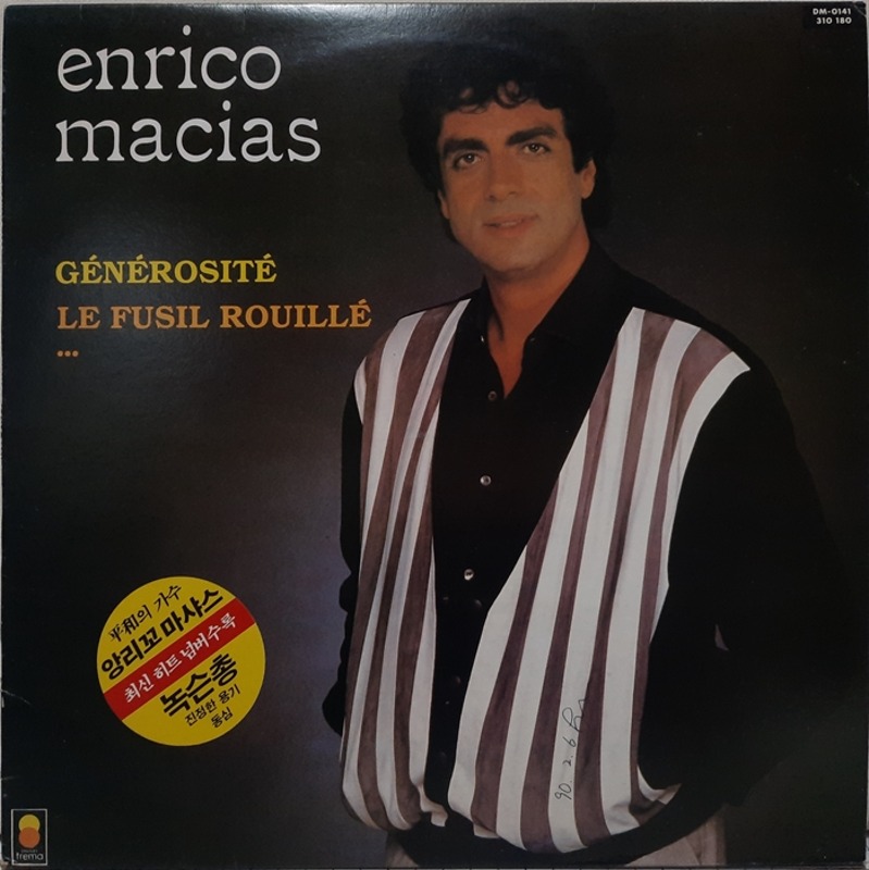 enrico macias / GENEROSITE LE FUSIL ROUILLE...