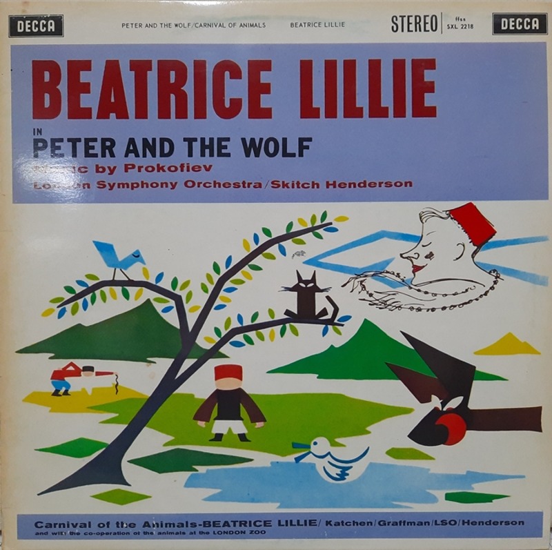 BEATRICE LILLIE / PETER AND THE WOLF