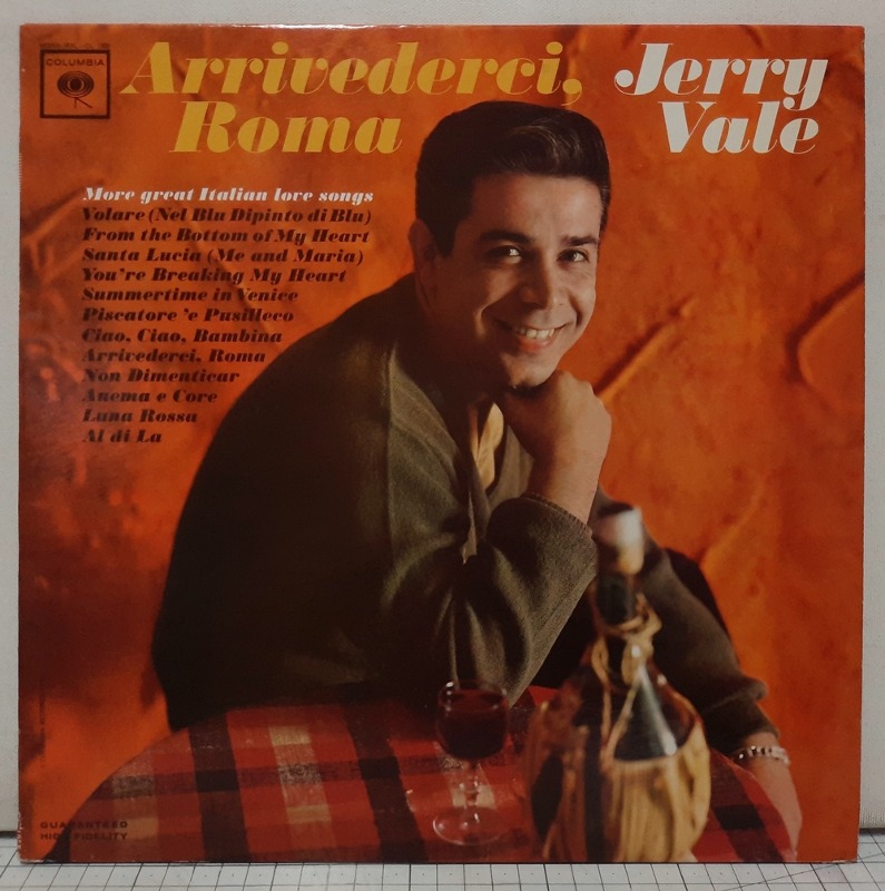 JERRY VALE (ARRIVEDERCI ROMA~USA  수입