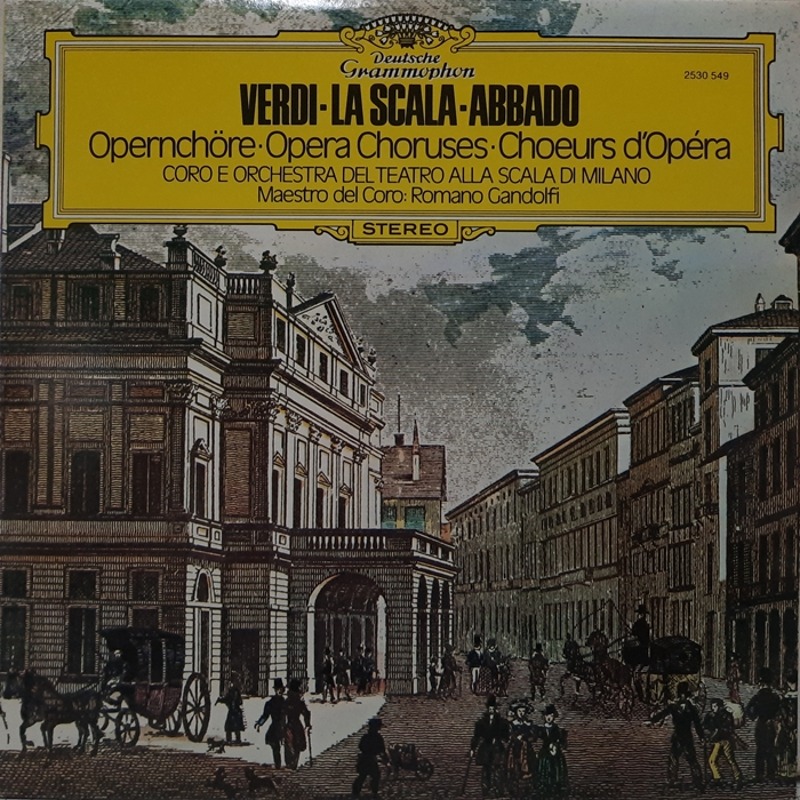VERDI LA SCALA ABBADO / Opera Choruses Claudio Abbado