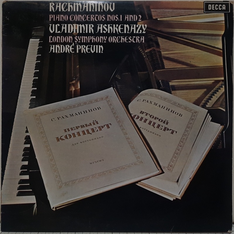 Rachmaninov : Piano Concertos Nos.1 &amp; 2 / Vladimir Ashkenazy / Andre Previn