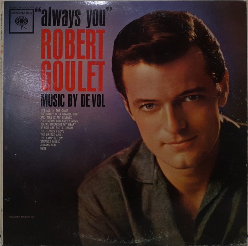 ROBERT GOULET / ALWAYS YOU It&#039;s All in the Game(수입)